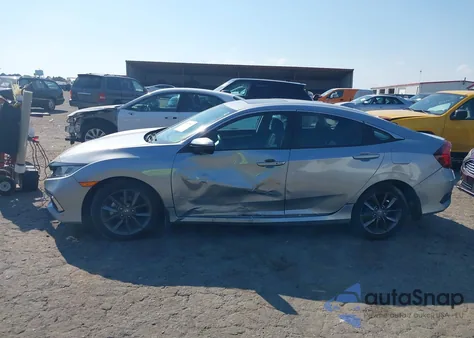 2020 Honda Civic Ex from USA, damaged, VIN 19XFC1F31LE009911